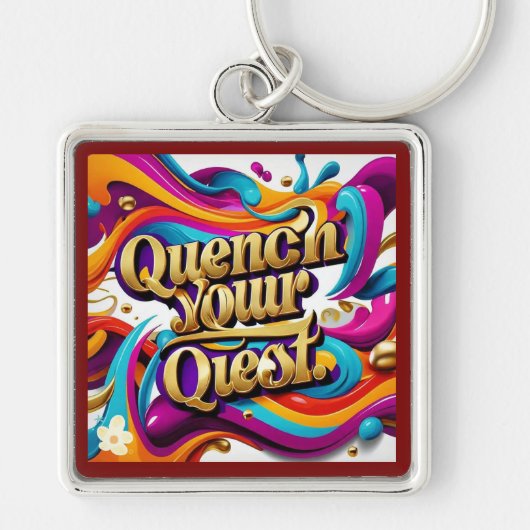 "Entzünde deine Leidenschaft" Schlüsselanhänger (Vorne)