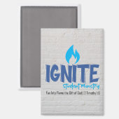 Entzünde Magnet (Vorderseite/Rückseite)