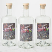 entzünden alkoholflaschenetikett (Flaschen)