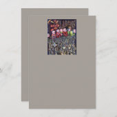 entzünden dankeskarte (Vorne/Hinten)