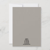 entzünden dankeskarte (Rückseite)