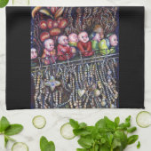 entzünden geschirrtuch (Gefaltet)