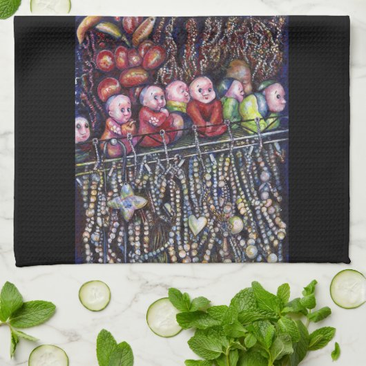 entzünden geschirrtuch (Gefaltet)