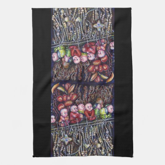 entzünden geschirrtuch (Vertikal)