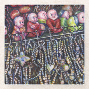 entzünden glasuntersetzer