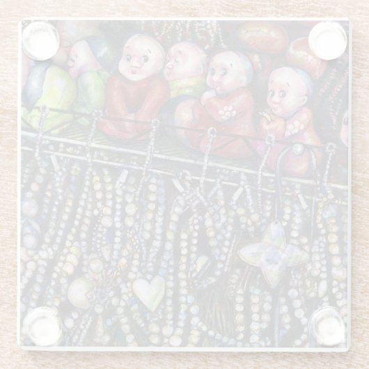 entzünden glasuntersetzer (Rückseite)