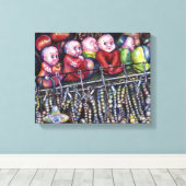 entzünden leinwanddruck (Insitu (Holzboden))