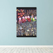 entzünden leinwanddruck (Insitu (Holzboden))