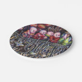 entzünden pappteller (Schrägansicht)