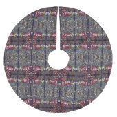 entzünden polyester weihnachtsbaumdecke (Vorderseite)