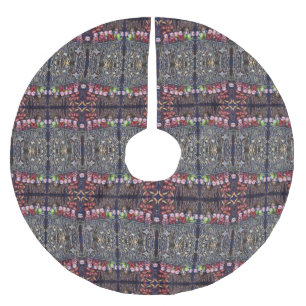 entzünden polyester weihnachtsbaumdecke