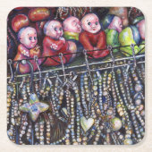 entzünden rechteckiger pappuntersetzer (Vorderseite)