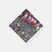 entzünden serviette (Ecke)