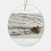 Entzündliches Foto Keramik Ornament (Links)