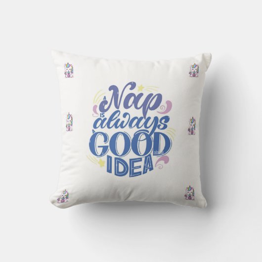 Enumaa Throw Pillow Kissen (Vorderseite)