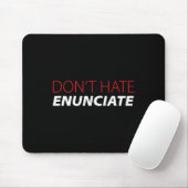 Enuncicous ASL Sign Language Lip Lesen Deaf A Mousepad (Mit Mouse)