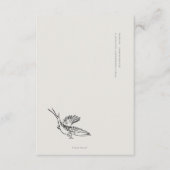 Envelope Insert Enclosure Card- Dark Academia  (Vorderseite)