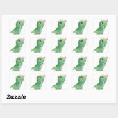 ENVELOPE SEAL STICKER : BABY DINOSAUR (Blatt)