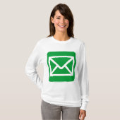 Envelope Sign - Grass Green T-Shirt (Vorne ganz)