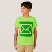 Envelope Sign - Grass Green T-Shirt (Vorne ganz)