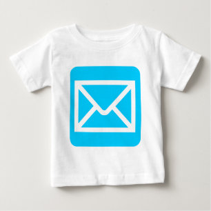 Envelope Sign - Sky Blue Baby T-shirt