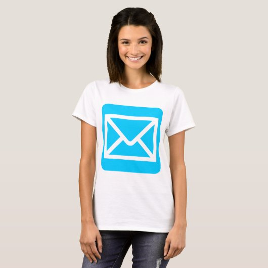 Envelope Sign - Sky Blue T-Shirt (Vorne ganz)