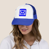 Envelope-Zeichen - Blau Truckerkappe (Beispiel)