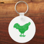 Envious Rooster Schlüsselanhänger (Vorderseite)