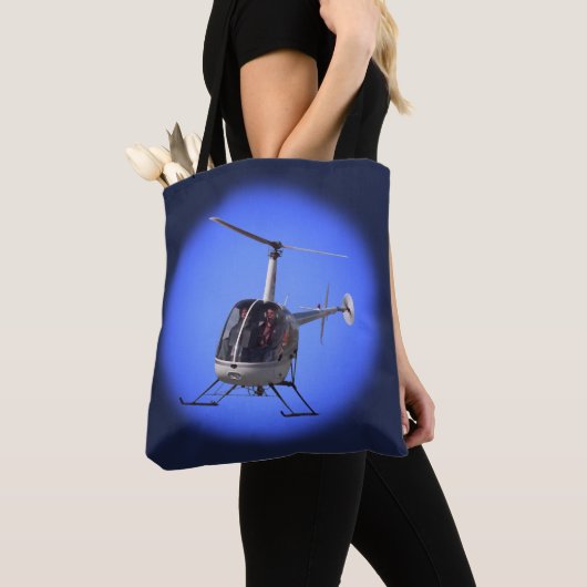Enviro-Friendly Helicopter gibt Tragetaschen Tasche (Von Nahem)