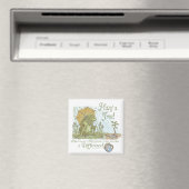 Enviro Frog Pflanze a Tree Earth Day Gear Magnet (In Situ (Geschirrspüler))