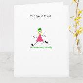 Environment card karte (Gelbe Blume)