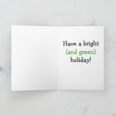 Environmental CFL Card Feiertagskarte (Innenseite)