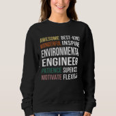 Environmental Engineer Appreciation Sweatshirt (Vorderseite)