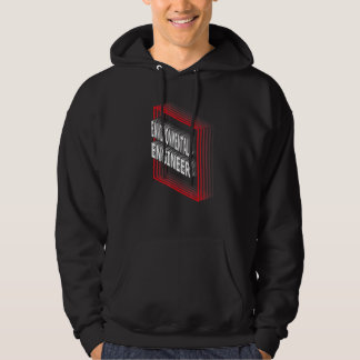 Environmental Engineer Job Title Appreciation Retr Hoodie