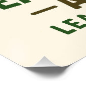 Environmental Frog Brigade – Earth First, Always Poster (Ecke)