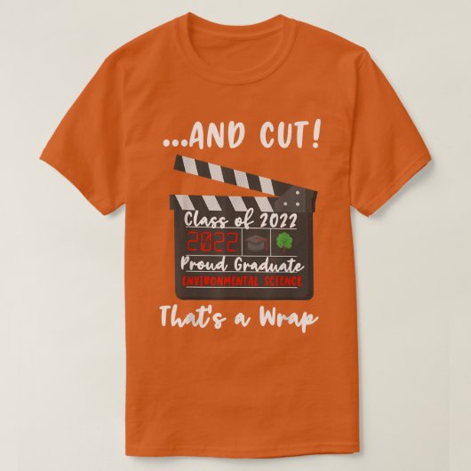 Environmental Science Graduation Class of 2022 Gra T-Shirt (Design vorne)