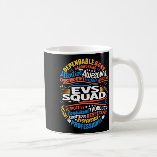 Environmental Services Squad Week Appreciation Fun Kaffeetasse (Rechts)