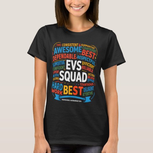 Environmental Services Squad Week Appreciation Fun T-Shirt (Vorderseite)