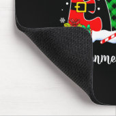 Environmental Specialist Christmas Lights Red Plai Mousepad (Ecke)