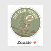 Environmentalist Plant Lover Binoculars Aufkleber (Blatt)