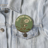 Environmentalist Plant Lover Binoculars Button (Beispiel)