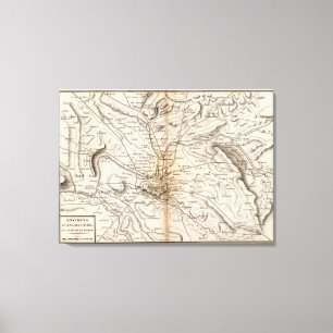 Environs d'Angouleme Leinwanddruck