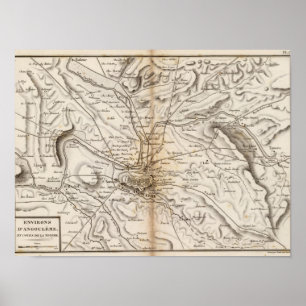Environs d'Angouleme Poster