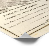 Environs de Clermont Poster (Ecke)