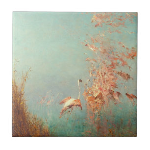 Envol De Flamants Rose Étang De Vaccarès Fliese