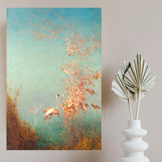 Envol De Flamants Rose Étang De Vaccarès Poster