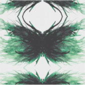 Envy Abstract 7 Deadly Sins Alcohol Ink Art Aufkleber (Vorderseite)