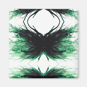 Envy Abstract 7 Deadly Sins Alcohol Ink Art Magnet (Vorne)