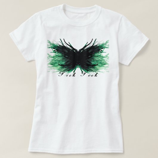 Envy Abstract 7 Deadly Sins Alcohol Ink Art T-Shirt (Design vorne)