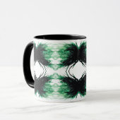 Envy Abstract 7 Deadly Sins Alcohol Ink Art Tasse (Vorderseite Links)